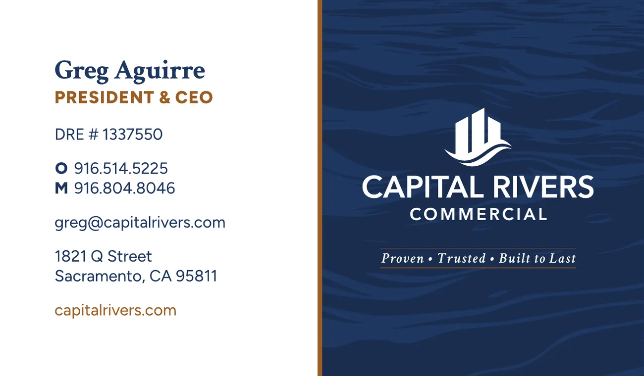 Business card front