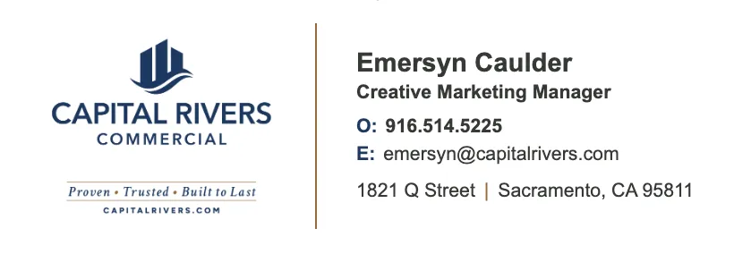 Employee email signature