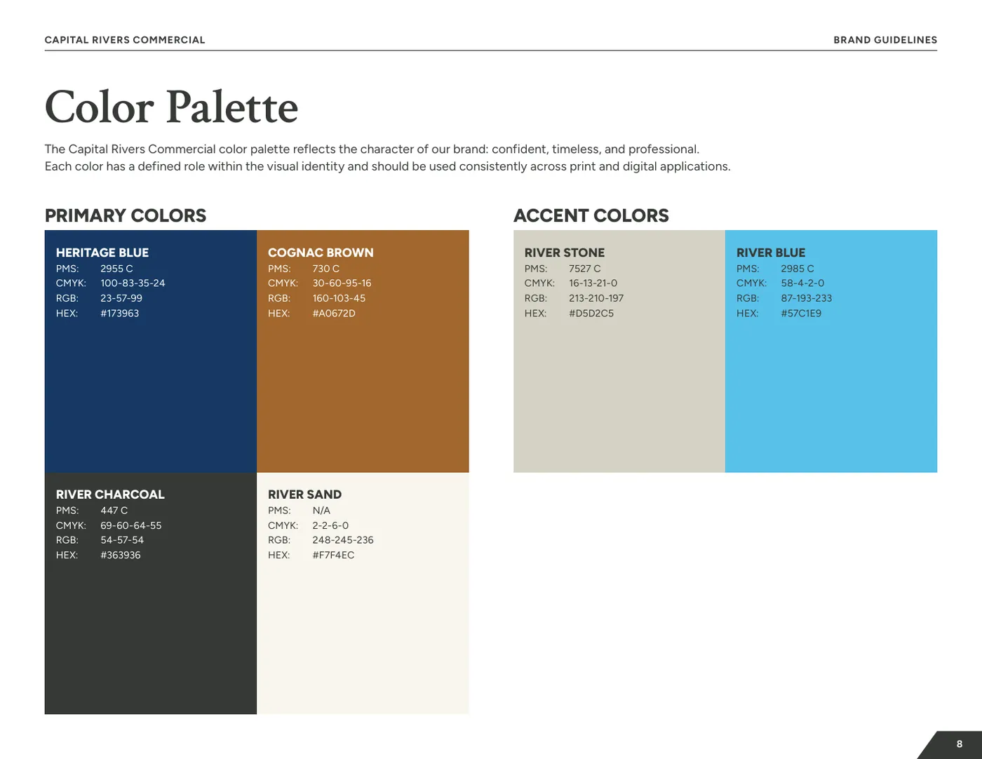 Color palette