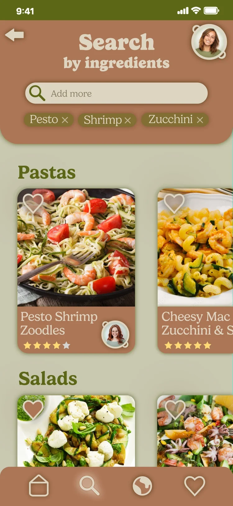 Search by ingredients