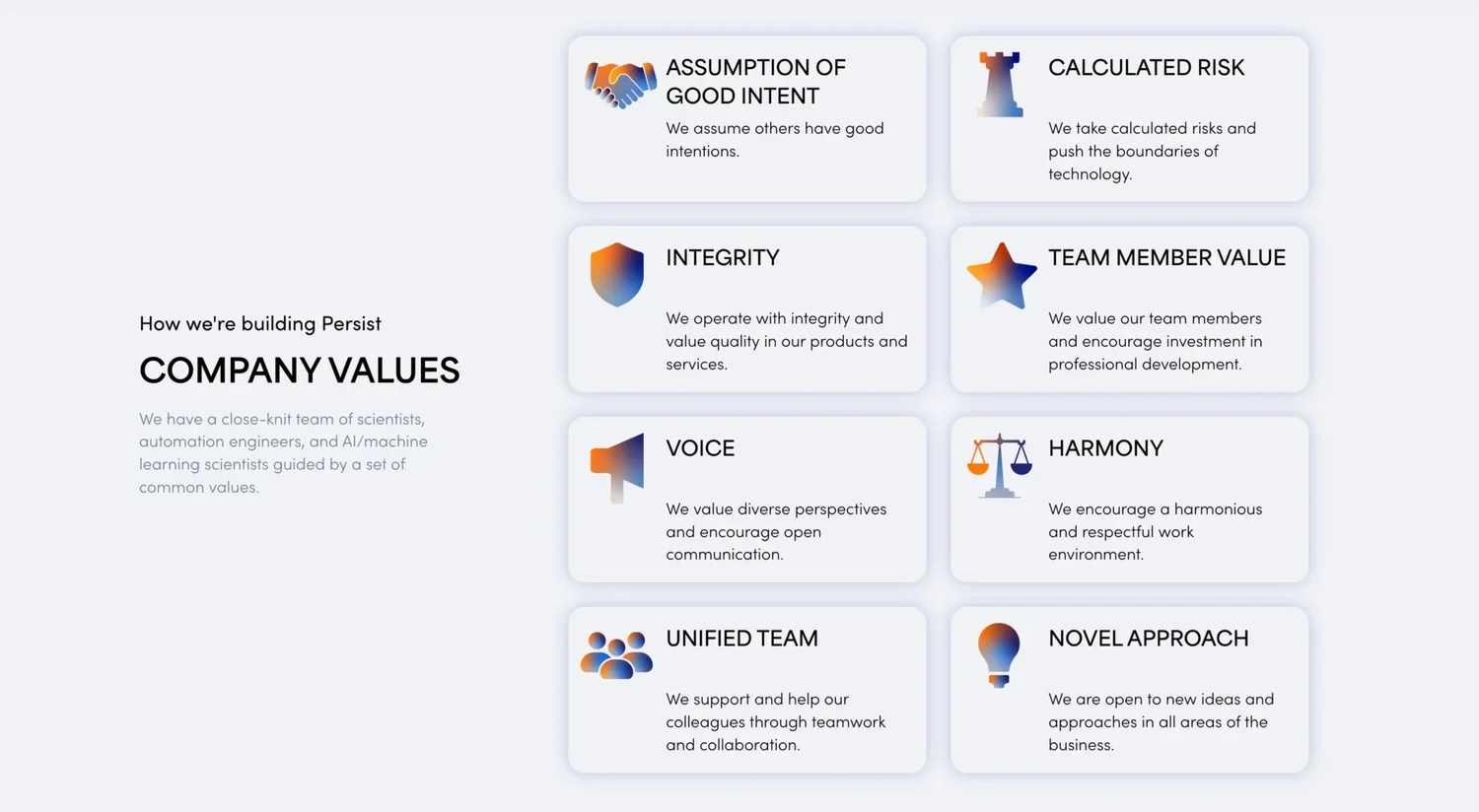 Company values