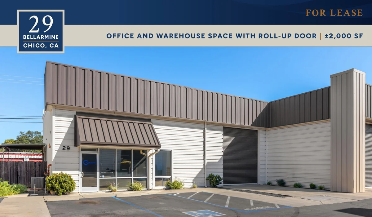 Office and warehouse listing graphic